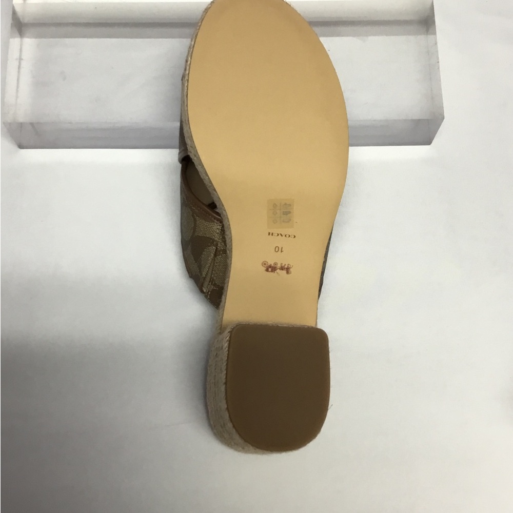COACH Sloan Monogram Espadrille Slip - Picture 4 of 6